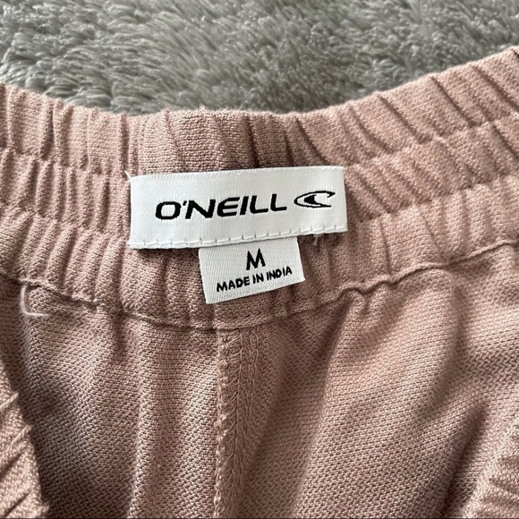 O'Neill Louie Knit Cropped Tan Gauchos Pockets M - Picture 10 of 11